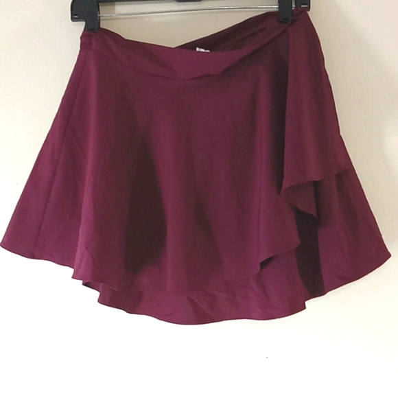 HALARA Other Halara That Tiktok Brand Women Wrap Skirt Extra Large New Xl Burgundy Maroon